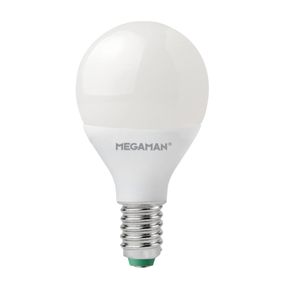 Megaman E14 3, 5W kvapková LED žiarovka matná 2 800 K, E14, 2.9W, Energialuokka: F, P: 8.7 cm