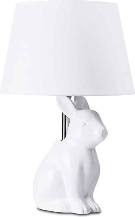 Stolová lampa LEPUS biela