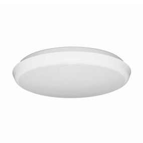 LTS Zirra stmievateľné stropné LED so snímačom IP54, Chodba, polykarbonát, plast, 18W, K: 4cm