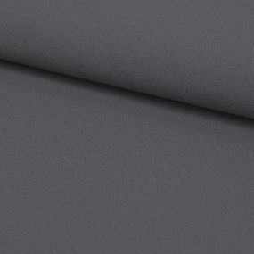 Jednofarebná látka Panama MIG33 tmavošedá, šírka 150 cm