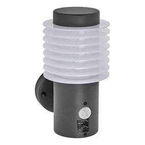 Ledvance - LED Vonkajšie nástenné svietidlo so senzorom RONDO LED/9,5W/230V IP44