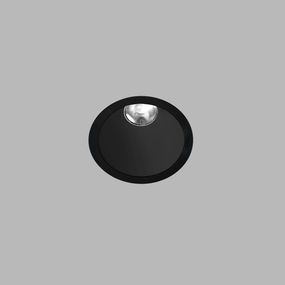 LED2 2280133 ZERO M kruhové zápustné bodové svietidlo 83mm 7W/450lm 3000K čierna