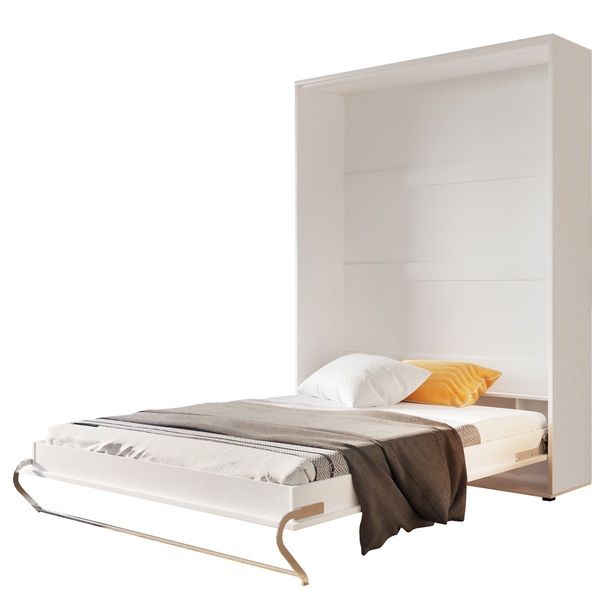 Sconto Sklápacia posteľ CONCEPT PRO CP-02 biela, 120x200 cm