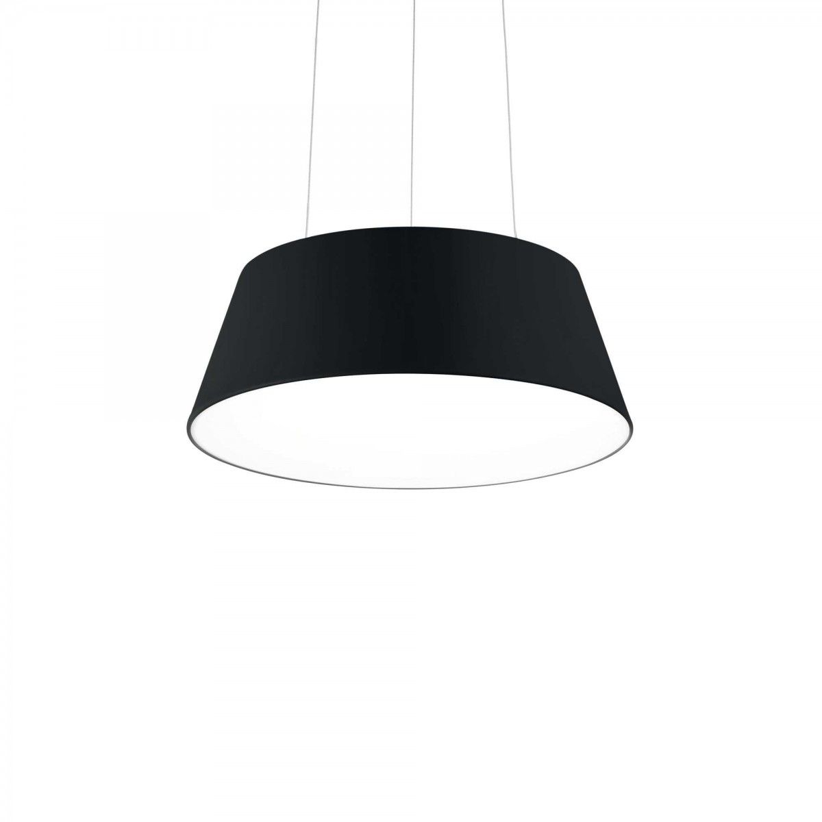Ideal Lux 247304 LED závesné stropné svietidlo Cloe 1x43W | 2900lm | 3000K - čierna