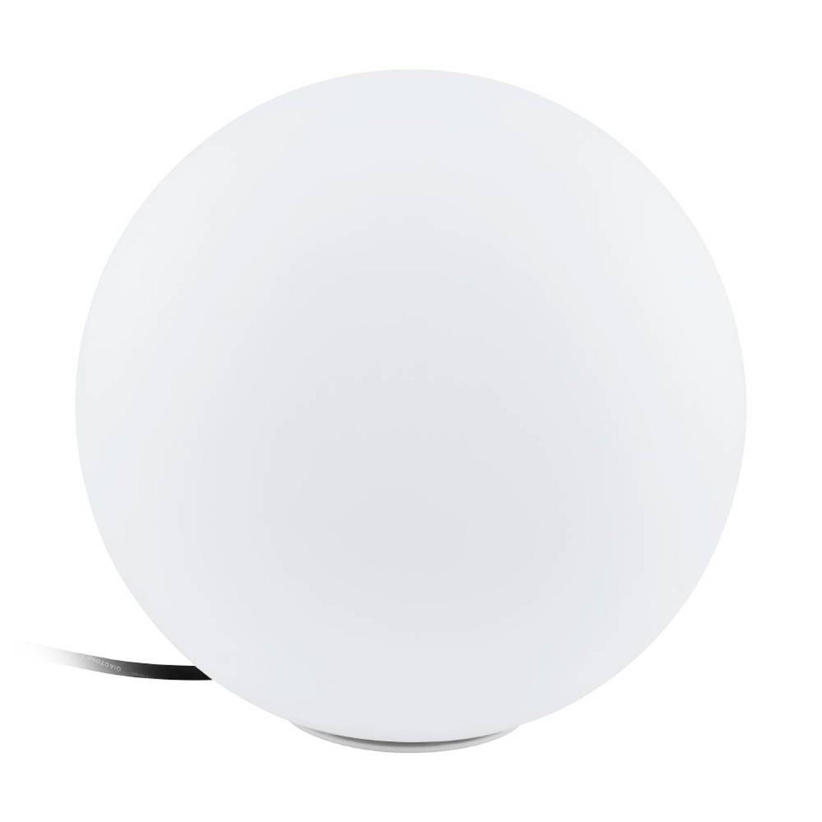 EGLO connect Monterolo-Z vonkajšia LED lampa Ø30cm, plast, E27, 9W, K: 30cm