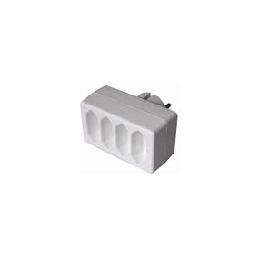 Solight P82 - Rozbočovacia zásuvka 4x2,5A/230V