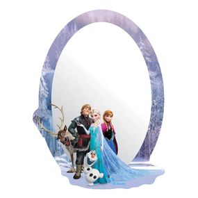 DM2110 AG Design akrylátové detské zrkadlo Frozen Deco Mirror, veľkosť 15 cm x 22 cm