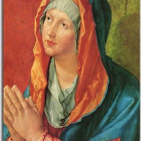 The Virgin Mary in Prayer Reprodukcia Albrecht Dürer zs16612