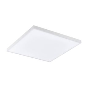 EGLO Stropné LED svetlo Turcona, 30 x cm, Obývacia izba / jedáleň, oceľ, plast, 11W, P: 30 cm, L: 30 cm, K: 6cm