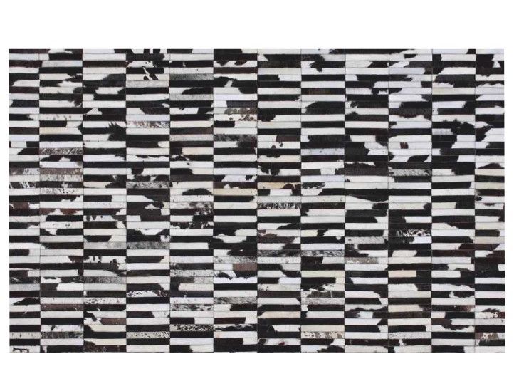 Kožený koberec Korlug TYP 06 (hovädzia koža + vzor patchwork)