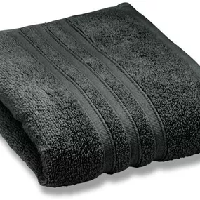 Froté uterák čierna 50x90cm TiaHome