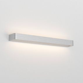 Rotaliana Frame W3 nástenné svetlo 2 700 K nikel, Obývacia izba / jedáleň, lisovaný hliník, 45W, L: 60.5 cm, K: 4.8cm