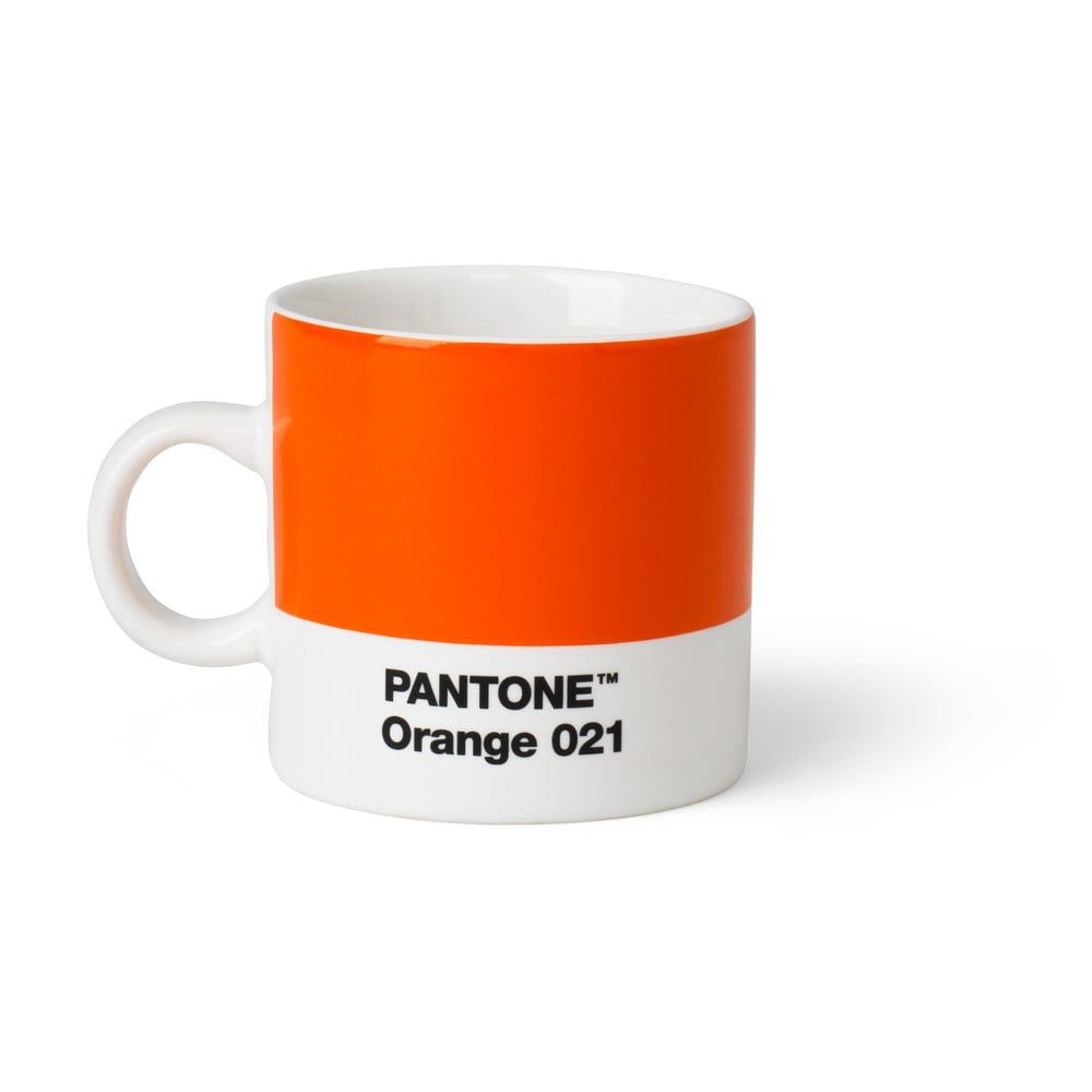 Oranžový keramický hrnček na espresso 120 ml Espresso Orange 021 – Pantone