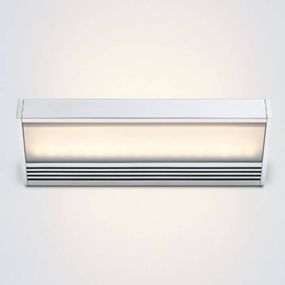 Serien Lighting serien.lighting SML – nástenné LED leštený hliník, Obývacia izba / jedáleň, hliník, polykarbonát, 15W, L: 22 cm, K: 2.5cm