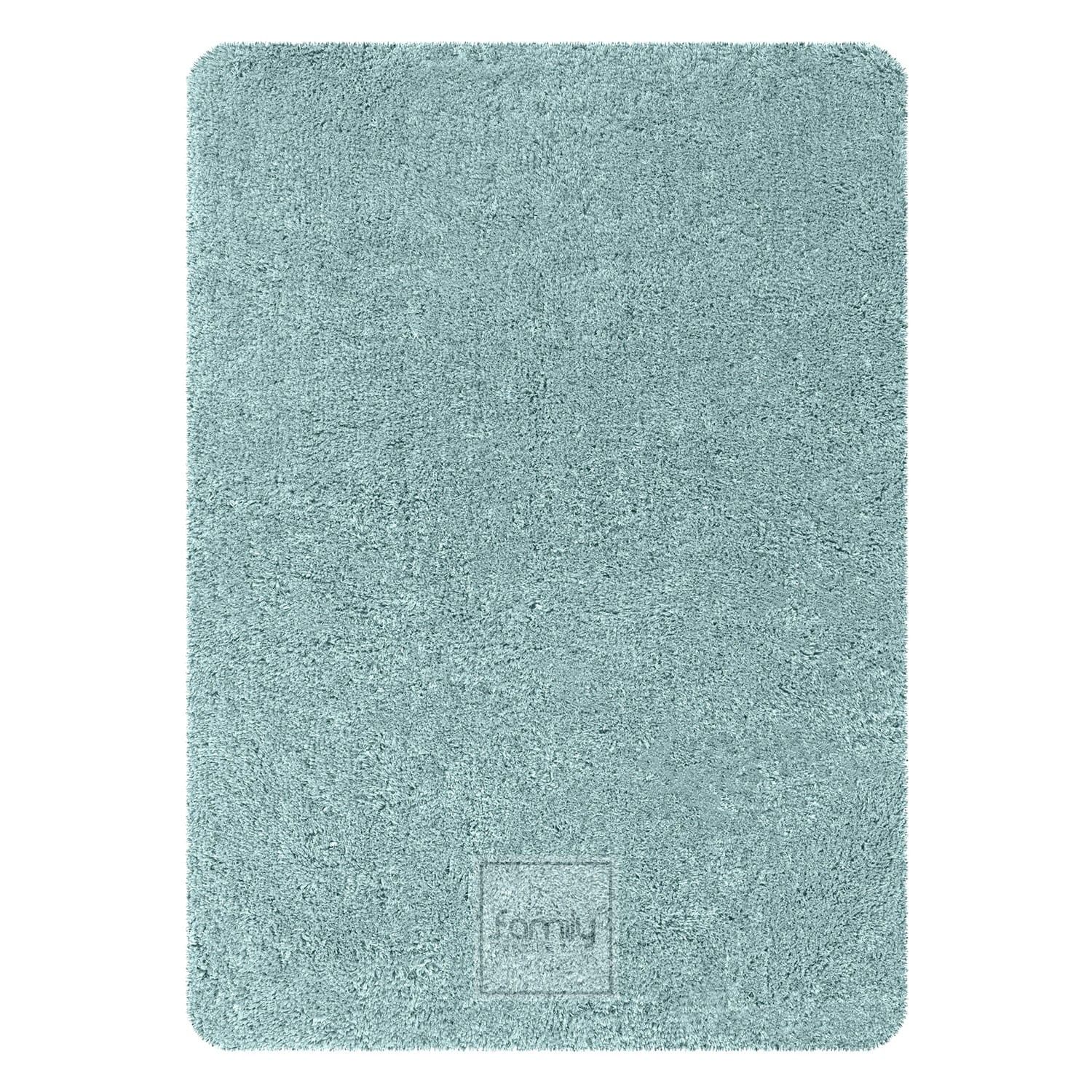 DomTextilu Kvalitný koberec s vyšším vlasom v jemnej tyrkysovej farbe 44311-207686