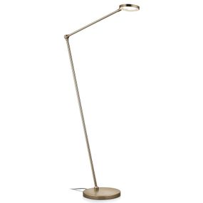 Knapstein Stojaca LED lampa Thea-S ovládanie gestom bronz, Obývacia izba / jedáleň, kov, 12.8W, K: 104cm