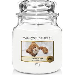 Vonná sviečka Yankee Candle stredná Soft Blanket