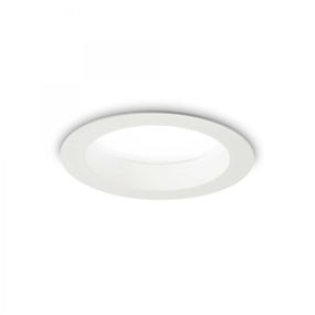 Ideal Lux 193410 LED zápustné stropné bodové svietidlo Basic wide 1x15W | 1600L | 4000K | IP44 - biela