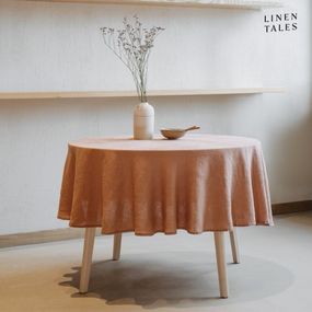 Ľanový obrus ø 230 cm - Linen Tales