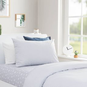 Set posteľnej bielizne 160x220cm wintertime - šedá/biela