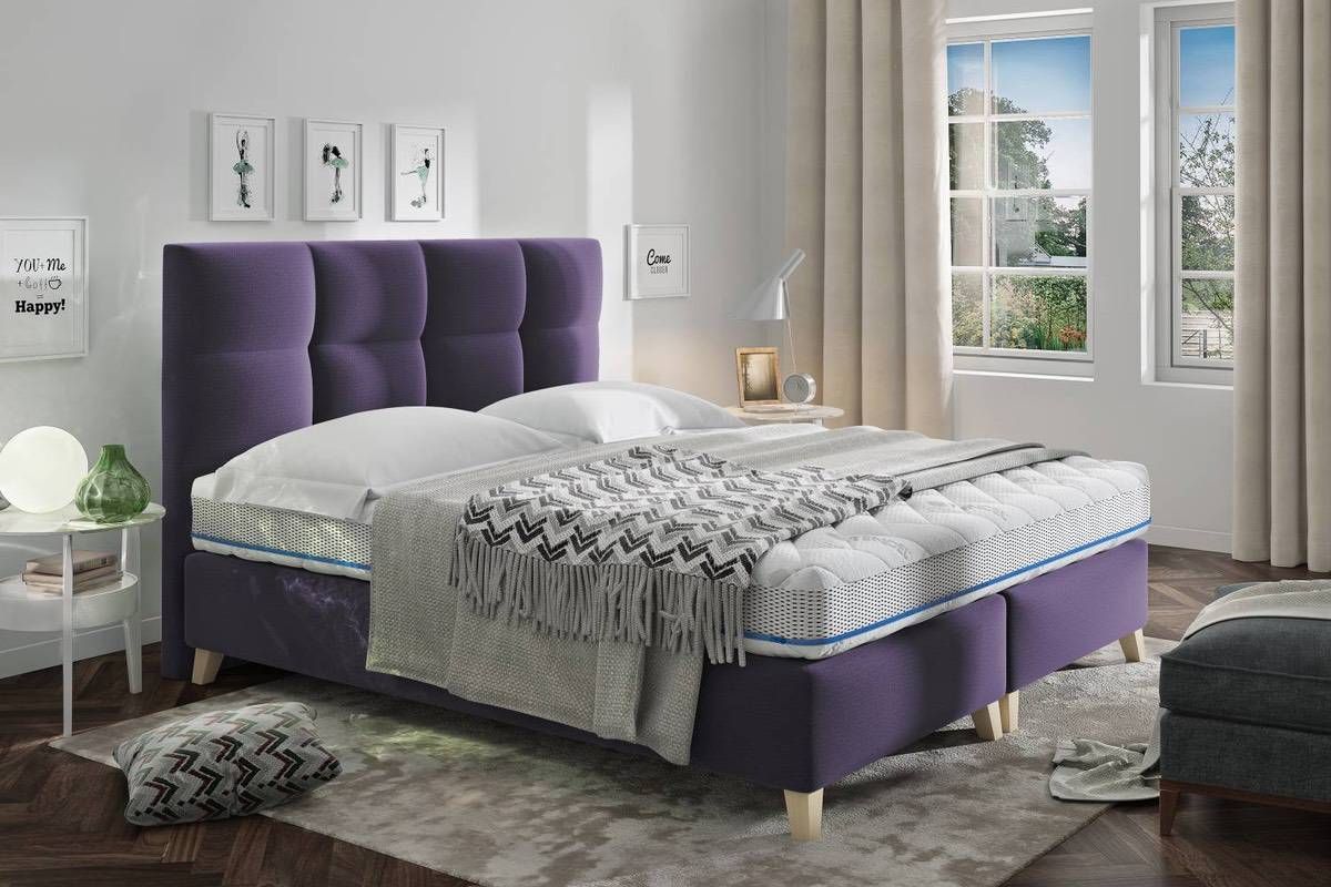 Confy Dizajnová posteľ Uriah 160 x 200 - 7 farebných prevedení