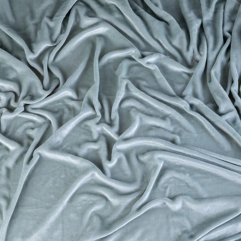 Napínacia plachta na posteľ mikroplyš šedá jednolôžko