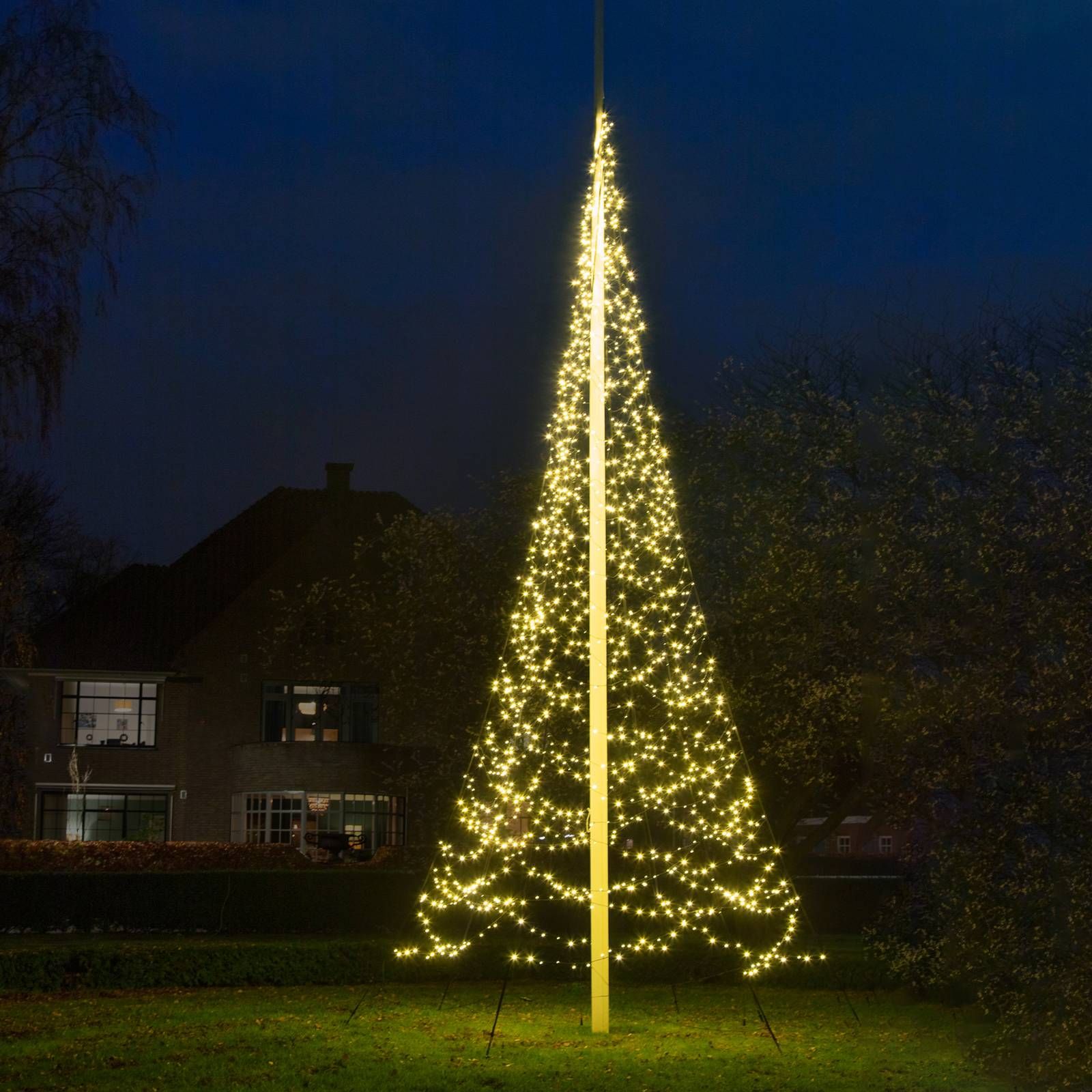 Fairybell vianočný stromček 1 500 diódy LED 700 cm, plast, K: 700cm