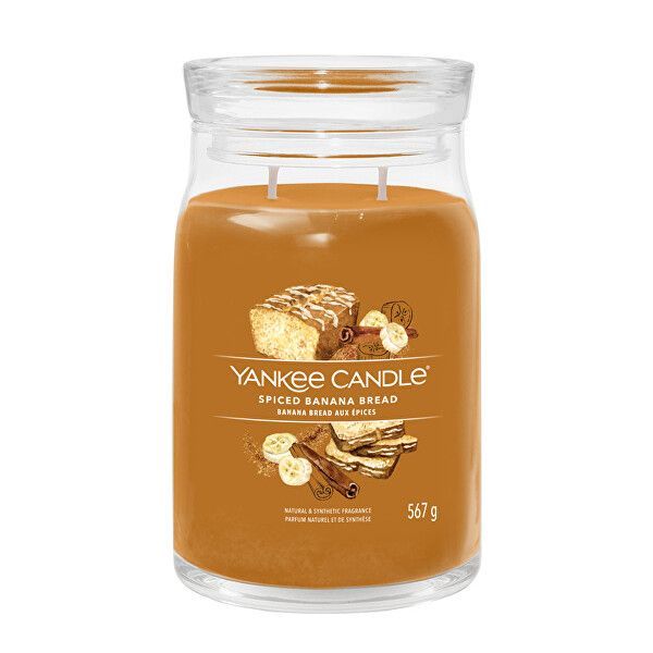 YANKEE CANDLE 1629991E SIG SVIECKA VELKA SPICED BANANA BREAD 567 G