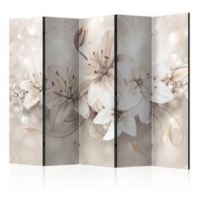 Artgeist Paraván - Diamond Lilies II [Room Dividers]