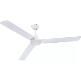 GLOBO 0310 FERRO stropný ventilátor 1420 mm biela