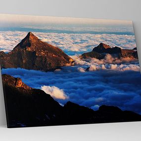 Obraz do obývačky Vrcholky hôr v oblakoch zs1351