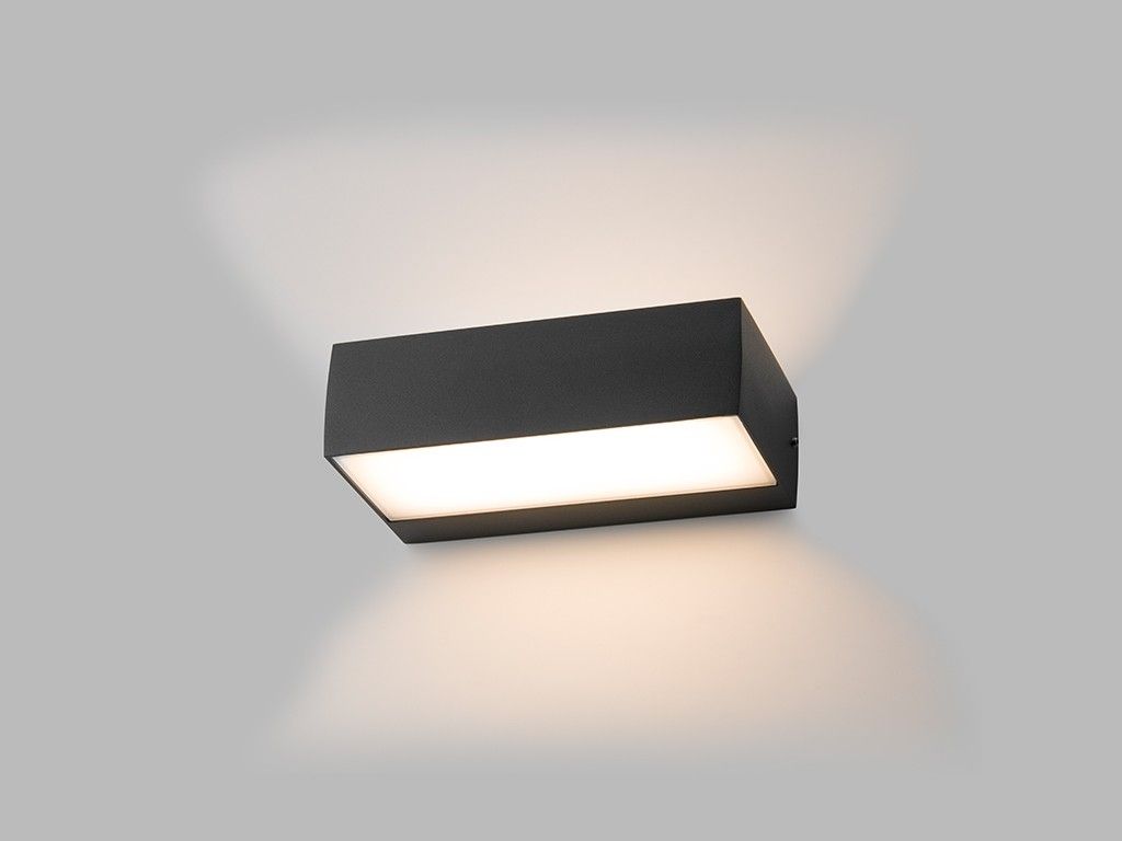 LED2 5130134 LED vonkajšie nástenné svietidlo KVADER 12W | 3000K | IP54