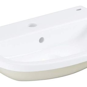 Grohe Bau Ceramic - Umývadlo nábytkové 560x400 mm, s 1 otvorom na batériu, alpská biela 39422000