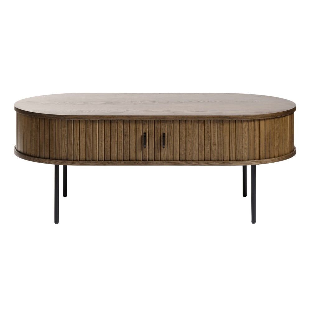 Konferenčný stolík v dekore duba v prírodnej farbe 60x120 cm Nola – Unique Furniture