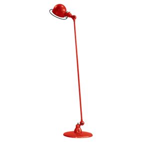 Jieldé Loft D1200 lampa nastaviteľná červená, Obývacia izba / jedáleň, hliník, oceľ, E27, 60W, K: 120cm