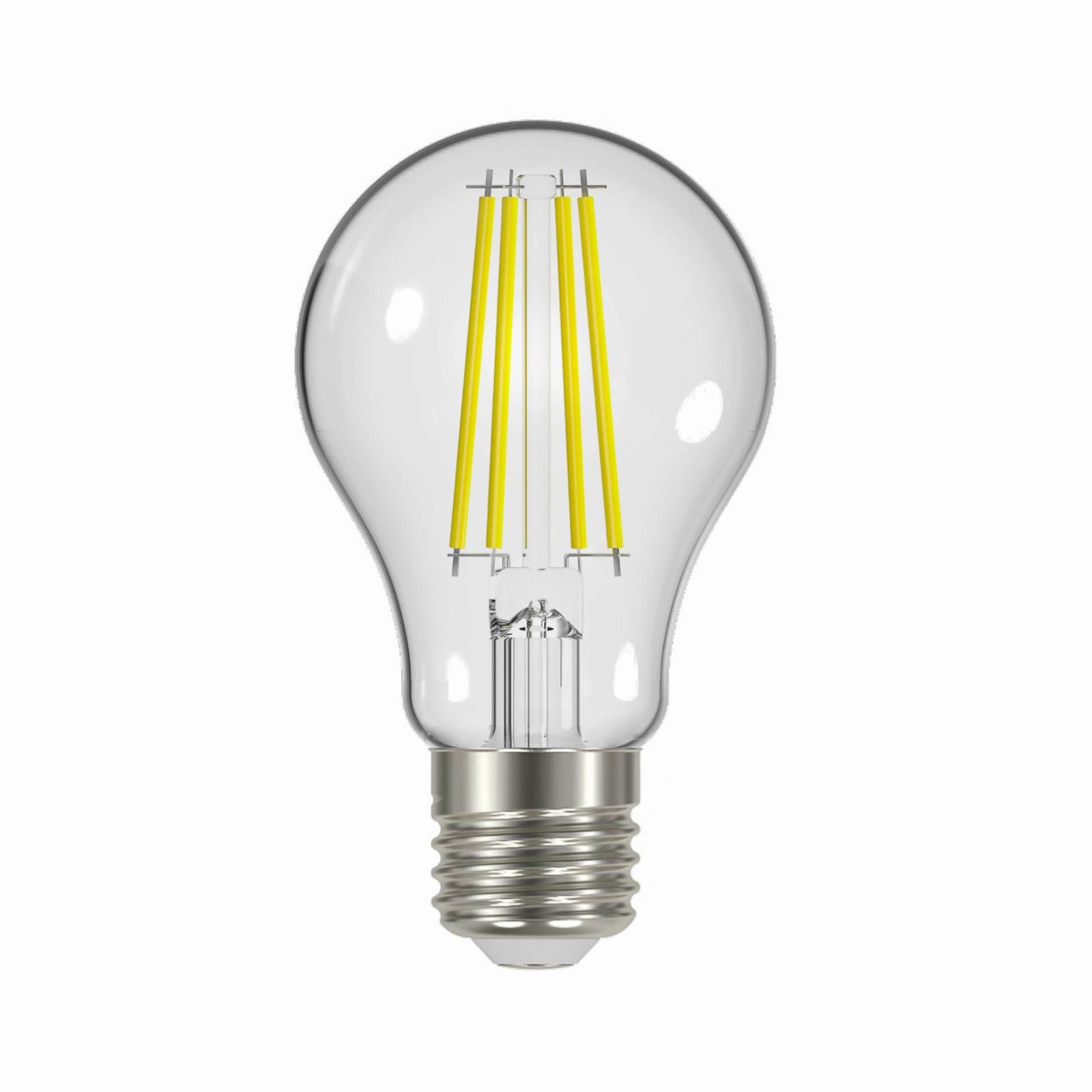 Arcchio LED filament E27 5W 2 700K 1 060lm číra sada 3 ks, sklo, E27, 5W, Energialuokka: A, P: 10.5 cm