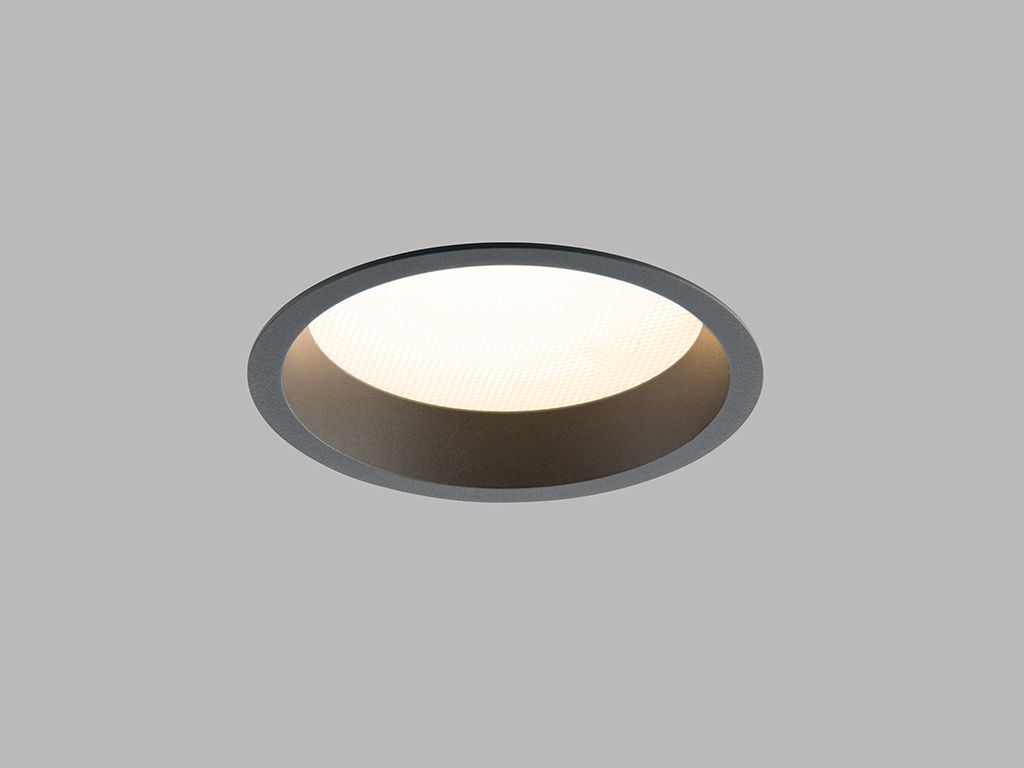 LED2 2250843 ZETA S okrúhle zápustné bodové svietidlo 120 mm 15W/1200lm 4000K čierna