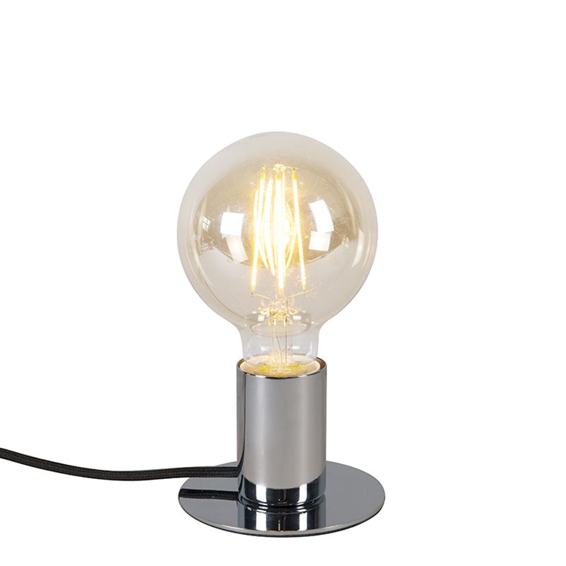 Moderná stolová lampa chróm - Facil