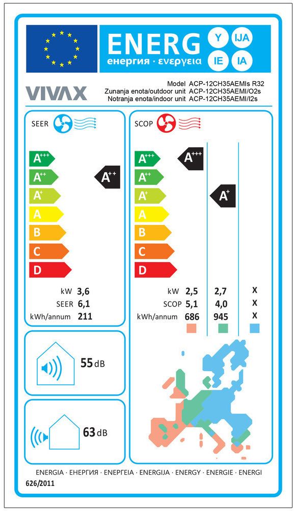 Vivax ACP12CH35AEMI