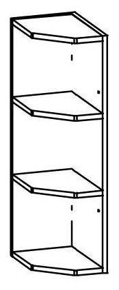 Horná kuchynská skrinka, rohová Modena MD1 G20NZ