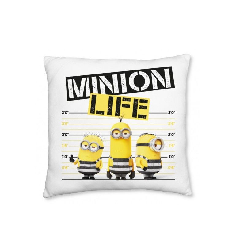 Dekoračný vankúš MINIONS LIFE