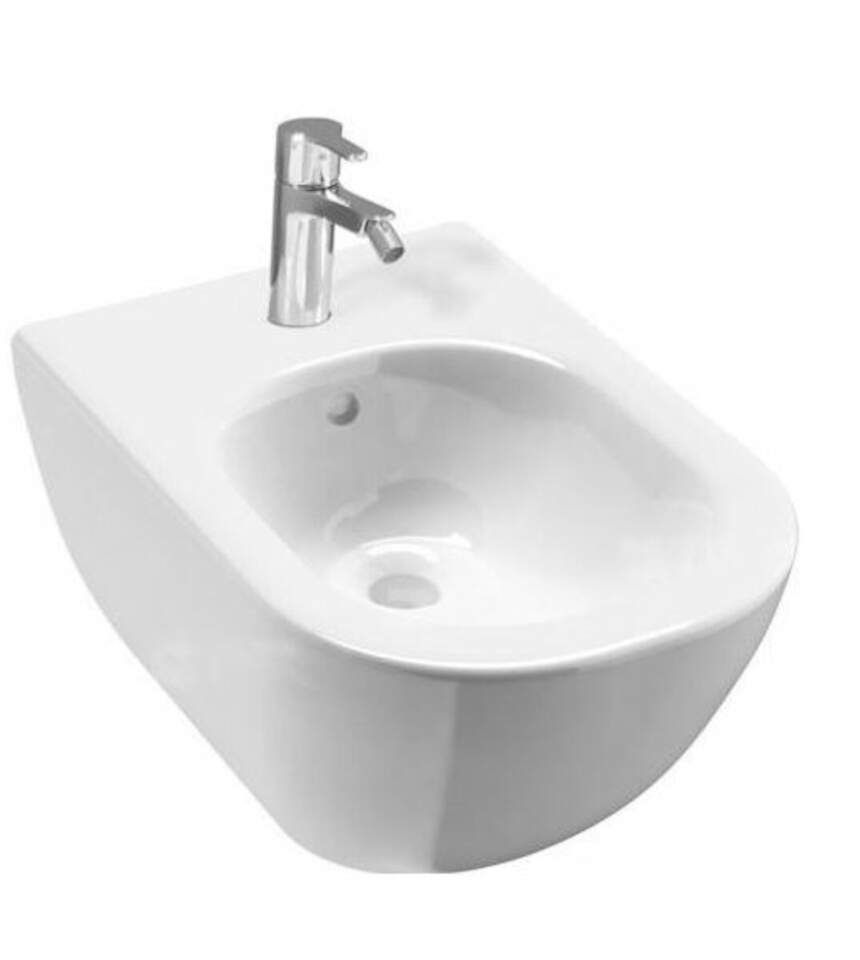 Jika Mio - Závesný WC bidet, otvor na batériu, Jika Perla, biela H8317121003021