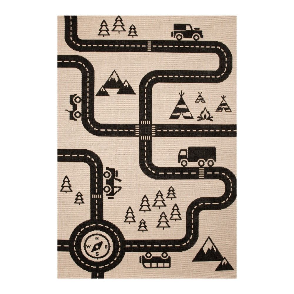 Detský koberec Zala Living Road Map Charly, 120 × 170 cm