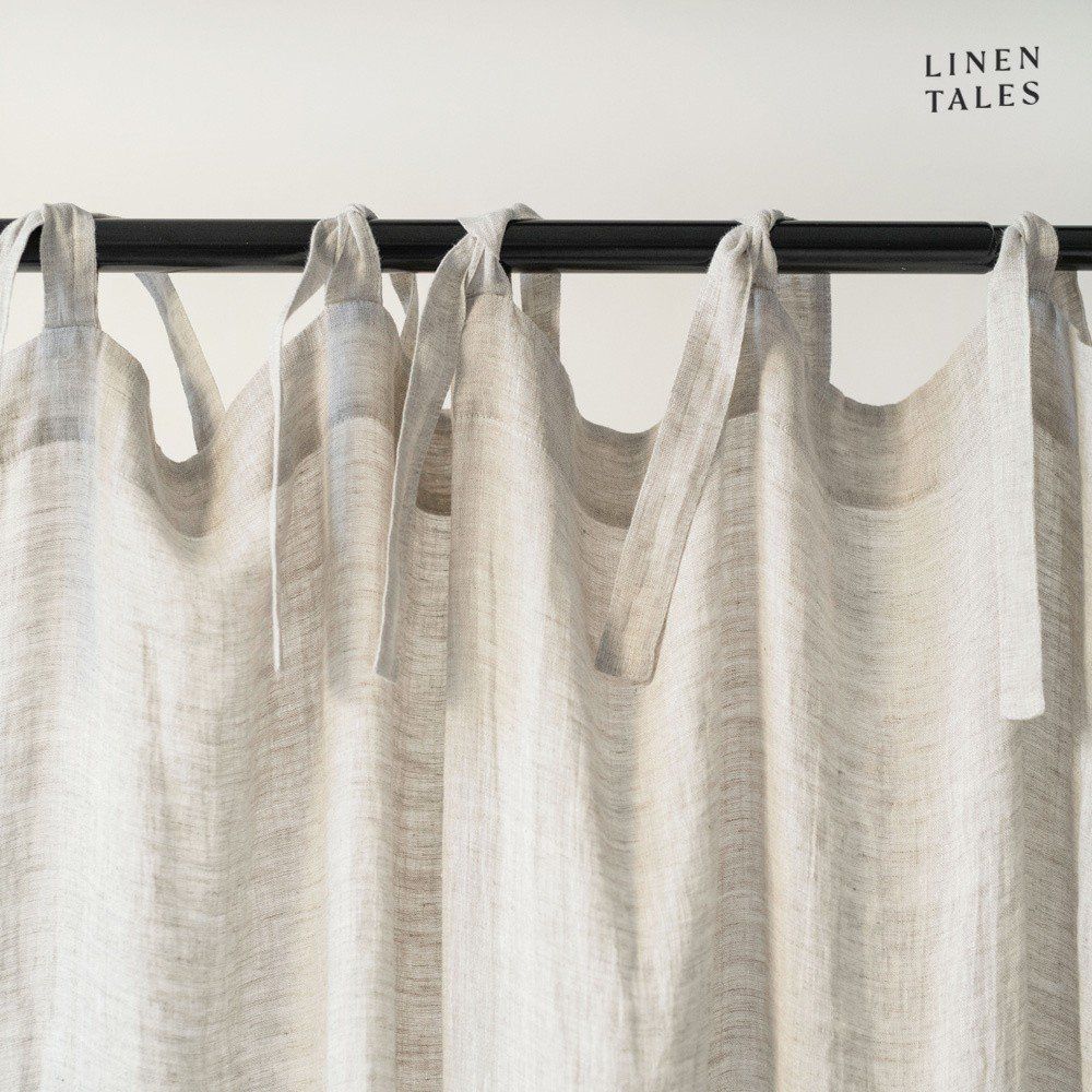Krémová záclona 130x330 cm Daytime - Linen Tales