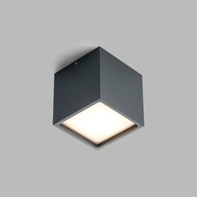 LED2 CUBE, A 12W 3000K STROPNÍ ANTRACITOVÉ 5111134