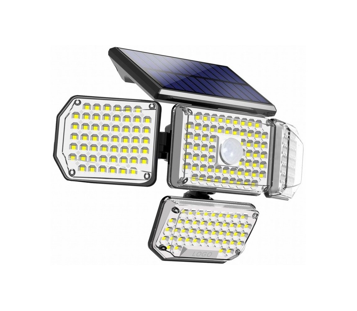 Immax 08481L - LED Solárne nástenné svietidlo so senzorom LED/5W/5,5V IP65