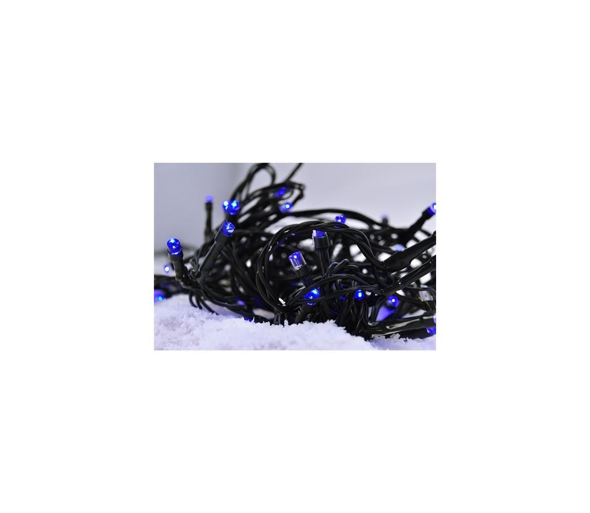 Solight 1V50-B - LED Vianočná reťaz 20xLED/3xAA 3,3m modrá