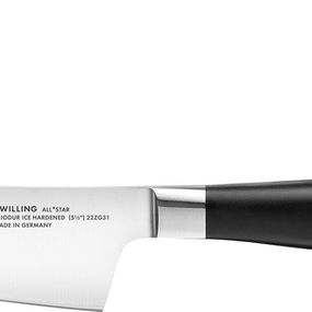 Zwilling Kompaktný kuchársky nôž All* Star, 14 cm, biele logo 1022787
