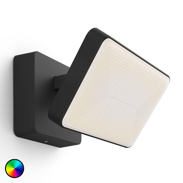 Philips Hue White+Color Discover vonkajšie LED, hliník, plast, 30W, L: 22 cm, K: 15.3cm