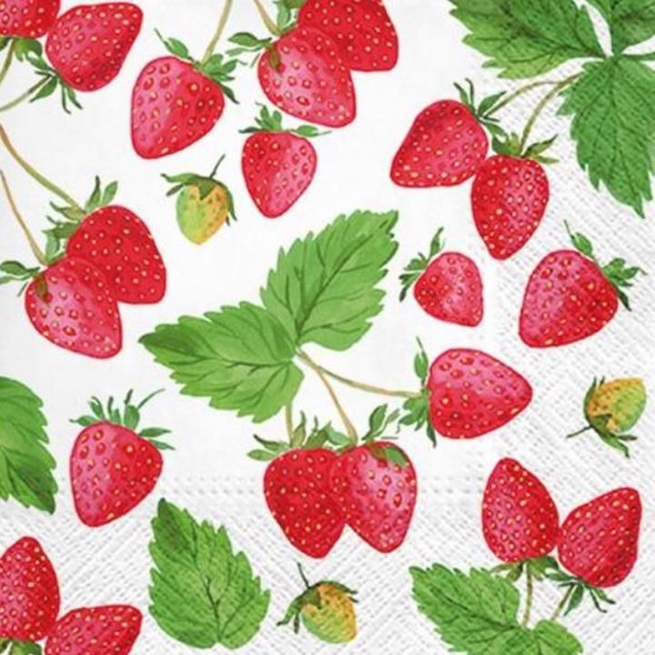 Fresh strawberry 33x33cm 209178